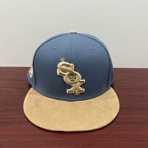 New Era, 59Fifty Fitted Hat, Chicago White Sox, Suede Brim